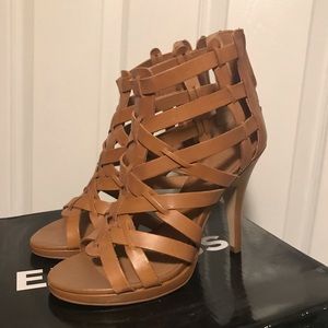 Express Strappy Caged Heel Sandals
